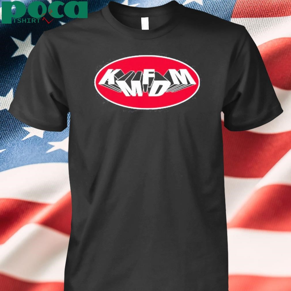 KMFDM Oval Tumbling Logo New T-Shirt