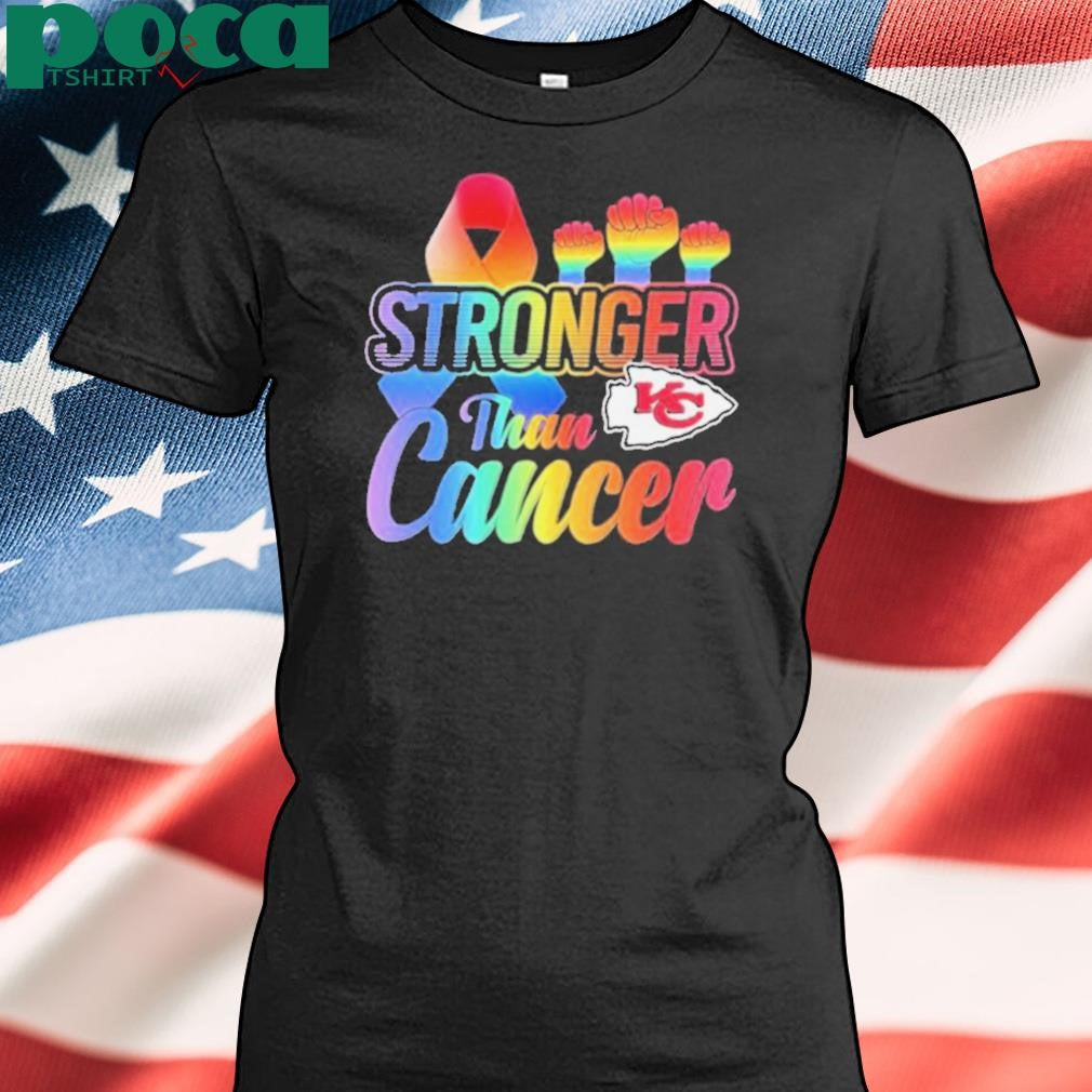 Kansas City Chiefs Autism Strong Than Cancer Pride T shirts