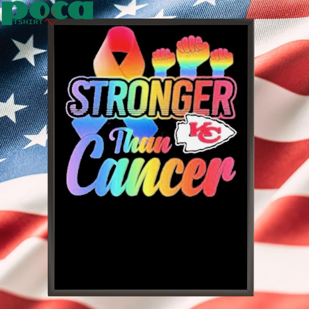 Kansas City Chiefs Autism Strong Than Cancer Pride T shirts