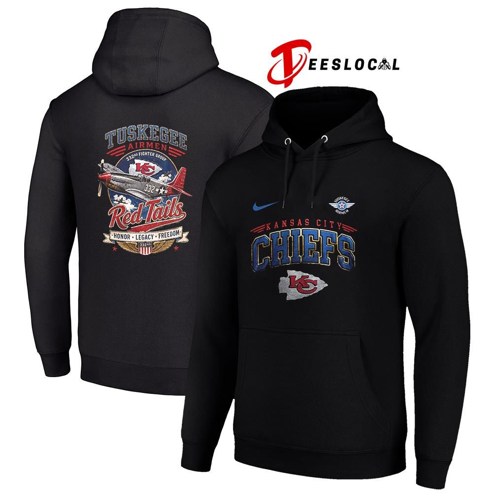 Kansas City Chiefs Tuskegee Airmen Red Tails honor legacy freedom shirt