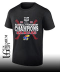 Kansas Jayhawks 2026 Big 12 Baseball Tournament Champions shirt