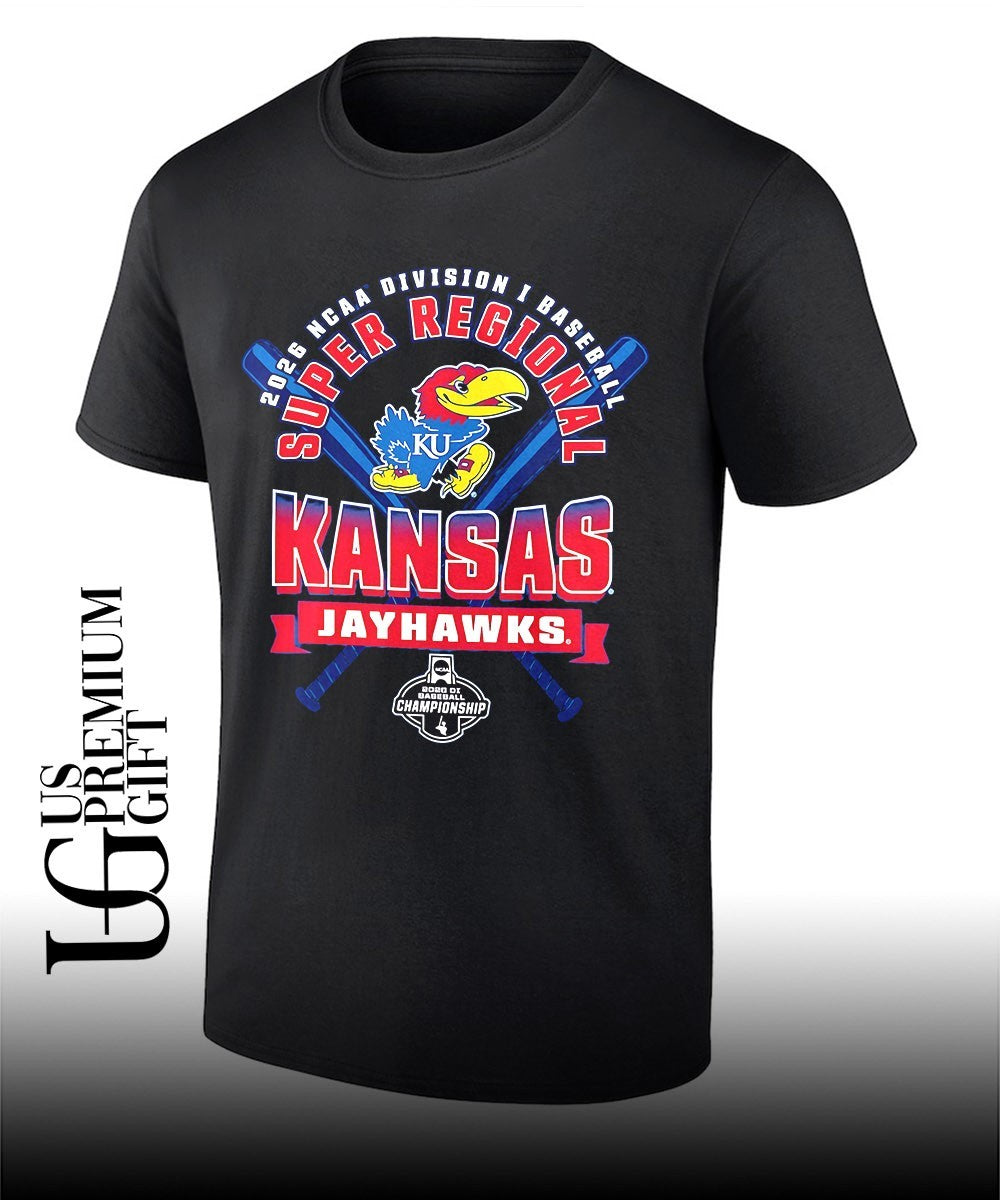Kansas Jayhawks 2026 NCAA Division I Baseball Super Regional Championship shirt