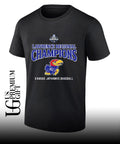 Kansas Jayhawks Baseball Lawrence Regional Champions 2026 shirt