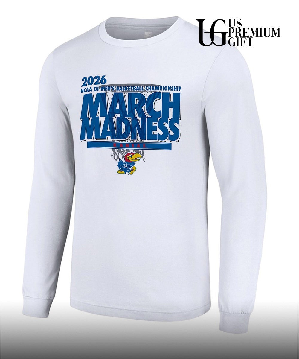 Kansas Jayhawks March Madness NCAA D1 Men’s basketball Championship 2026 shirt