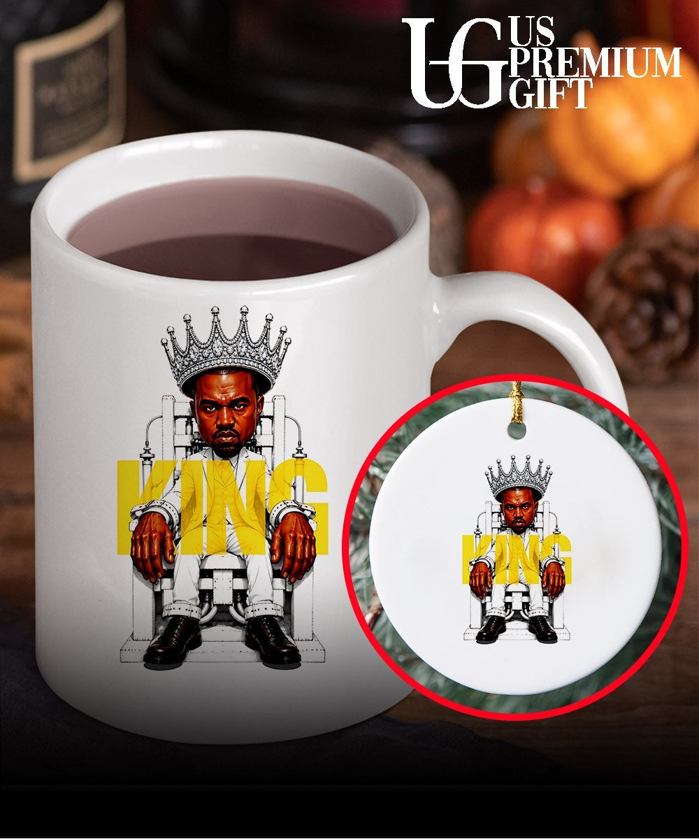 Kanye West King Electrocution Chair Art shirt