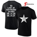 Kanye West Raymond James stadium Tampa Florida star shirt