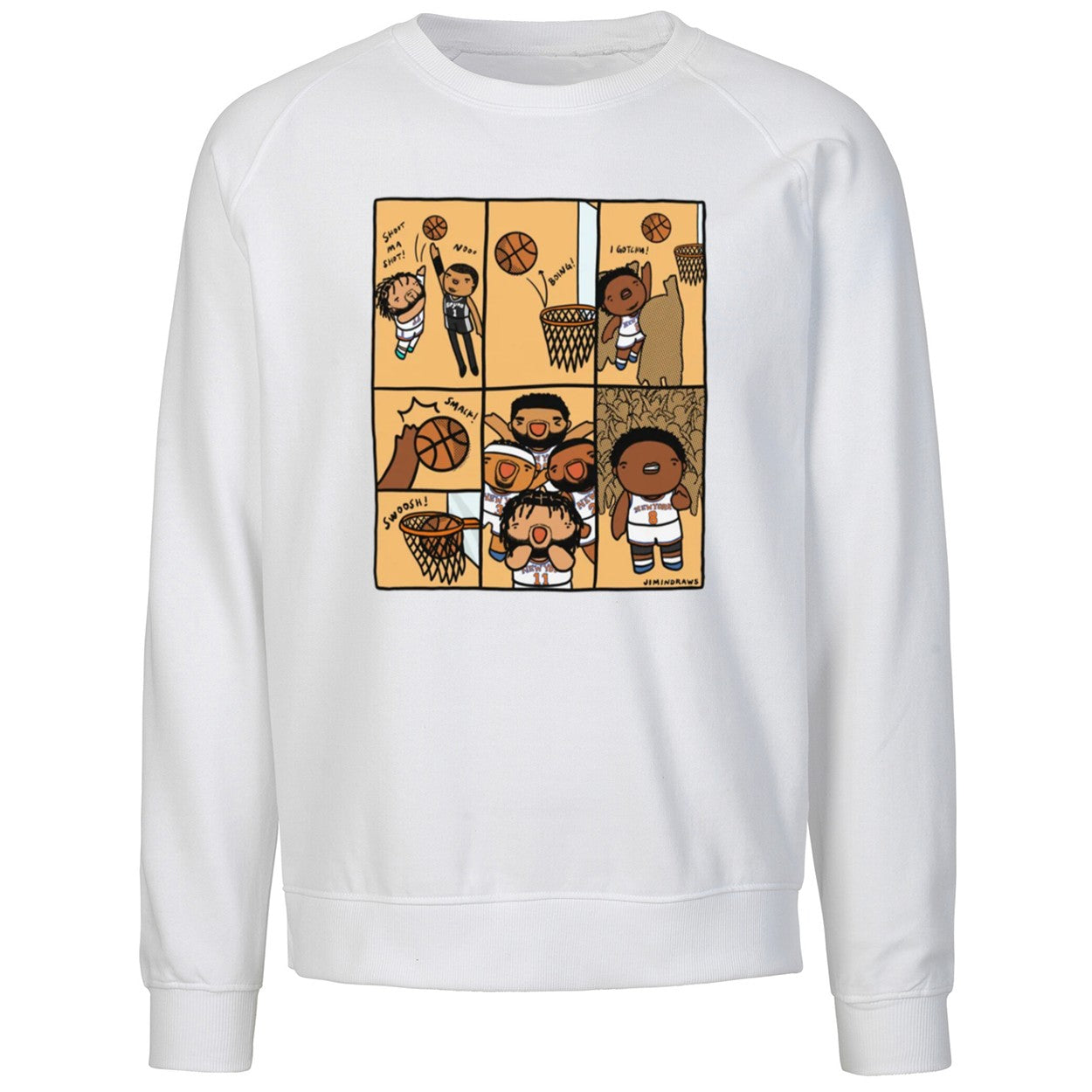 Karl-Anthony Towns with NY Knicks OG Tip Shirt