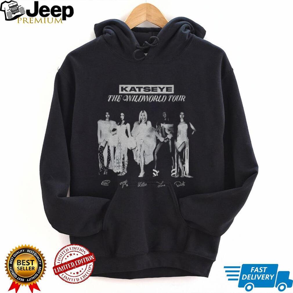 Katseye The WildWorld Tour 2026 signature music shirt