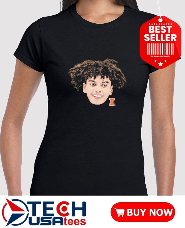 Keaton Wagler Illinois Fighting Illini Men’s Basketball swag head shirt