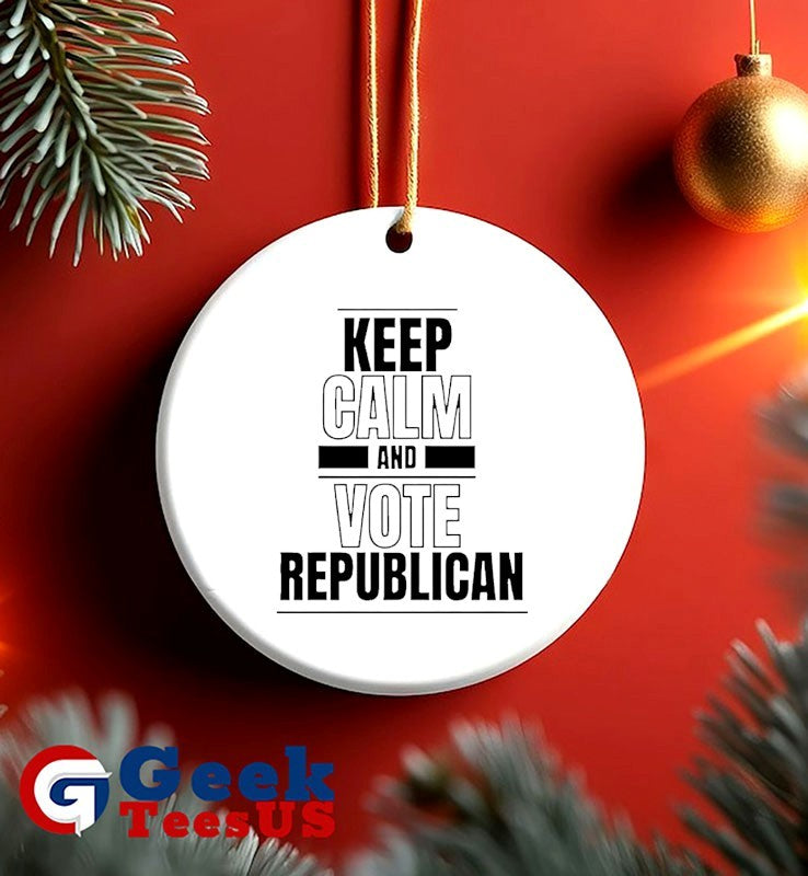 Keep Calm and Vote Republican shirt