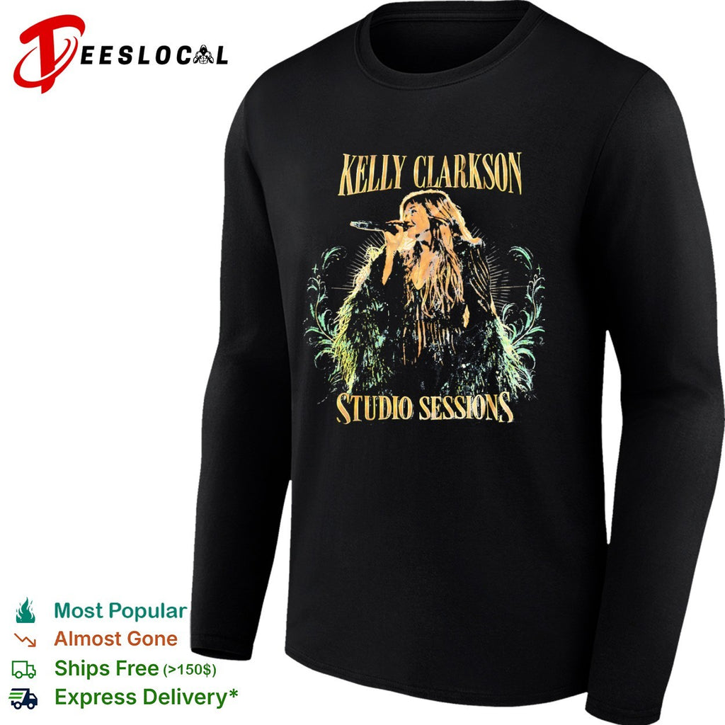 Kelly Clarkson Studio Sessions Las Vegas vintage shirt