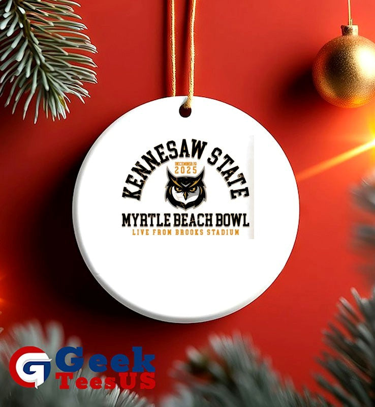 Kennesaw State Owls football Myrtle Beach Bowl 2025 shirt