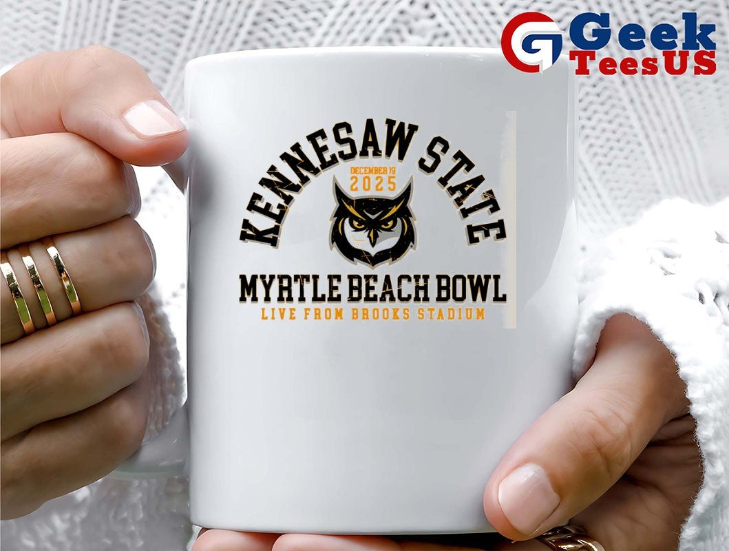 Kennesaw State Owls football Myrtle Beach Bowl 2025 shirt