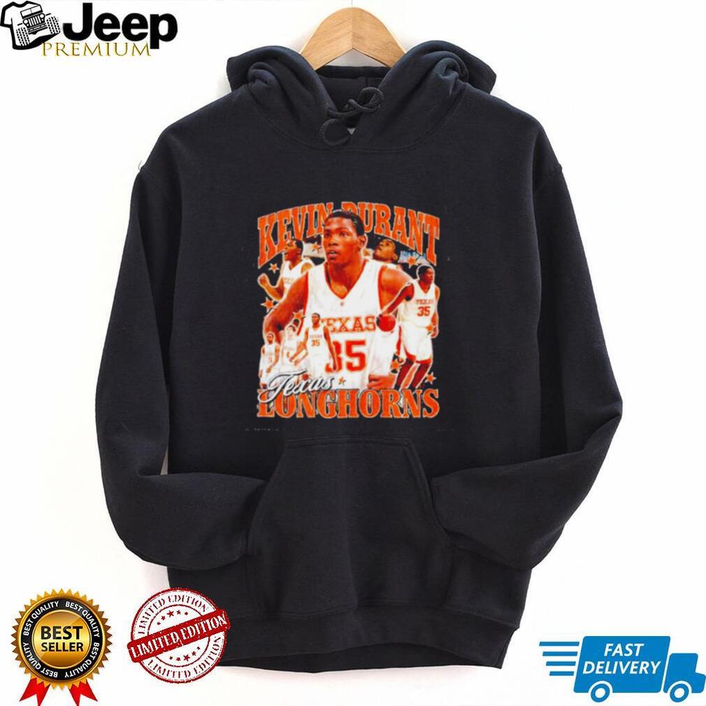 Kevin Durant Texas Longhorns No 35 Vintage Collage shirt