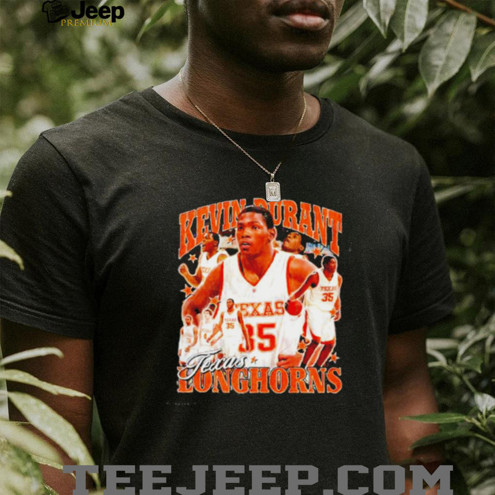 Kevin Durant Texas Longhorns No 35 Vintage Collage shirt