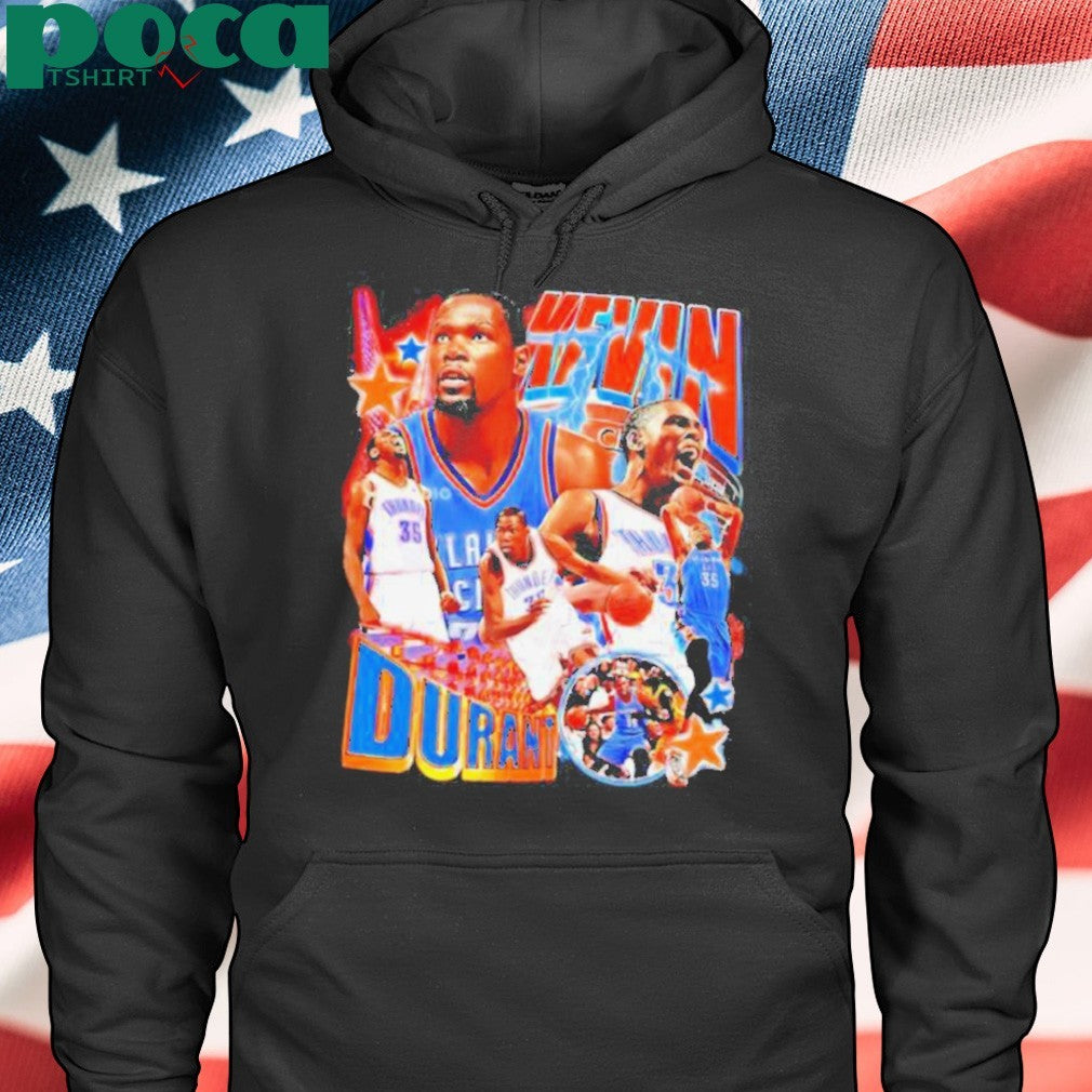 Kevin Durant player Oklahoma City Thunder basketball graphic shirt