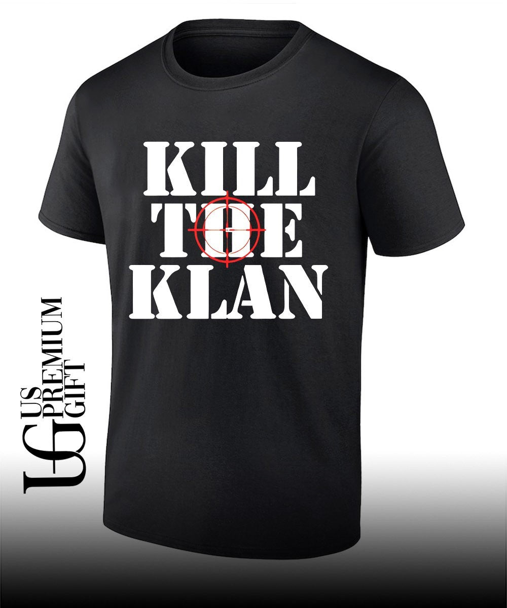 Kill The Klan Anti Racism Crosshair Target shirt