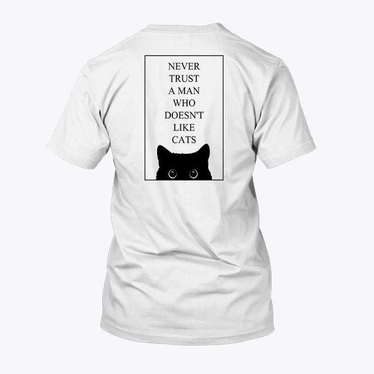Kim Ji-Woong Never Trust A Man Who Doesn’t Like Cats Shirt