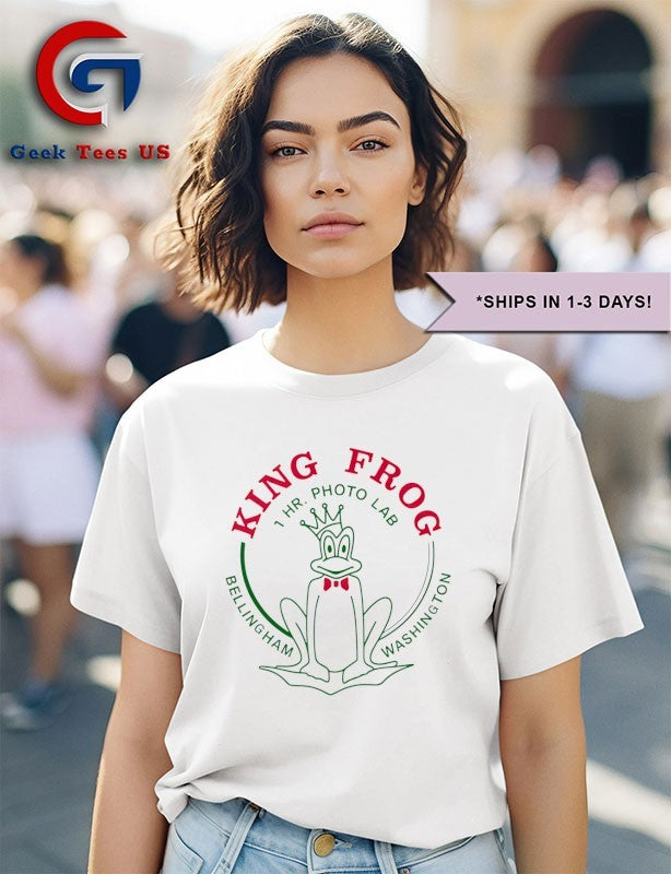 King Frog 1 Hour Photo Lab Bellingham shirt