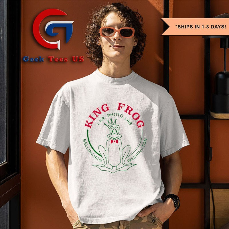 King Frog 1 Hour Photo Lab Bellingham shirt
