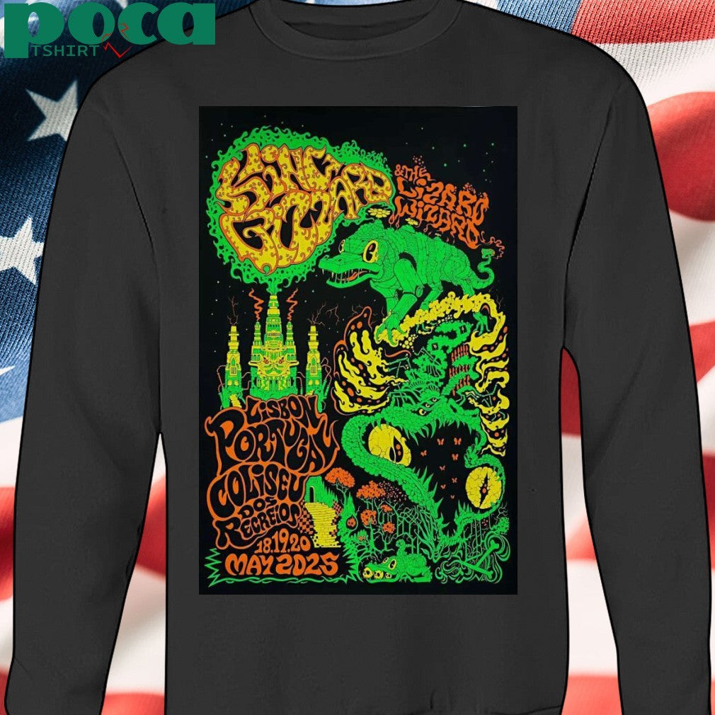 King Gizzard & The Lizard Wizard May 18, 2025 In Lisbon, Portugal Poster shirt