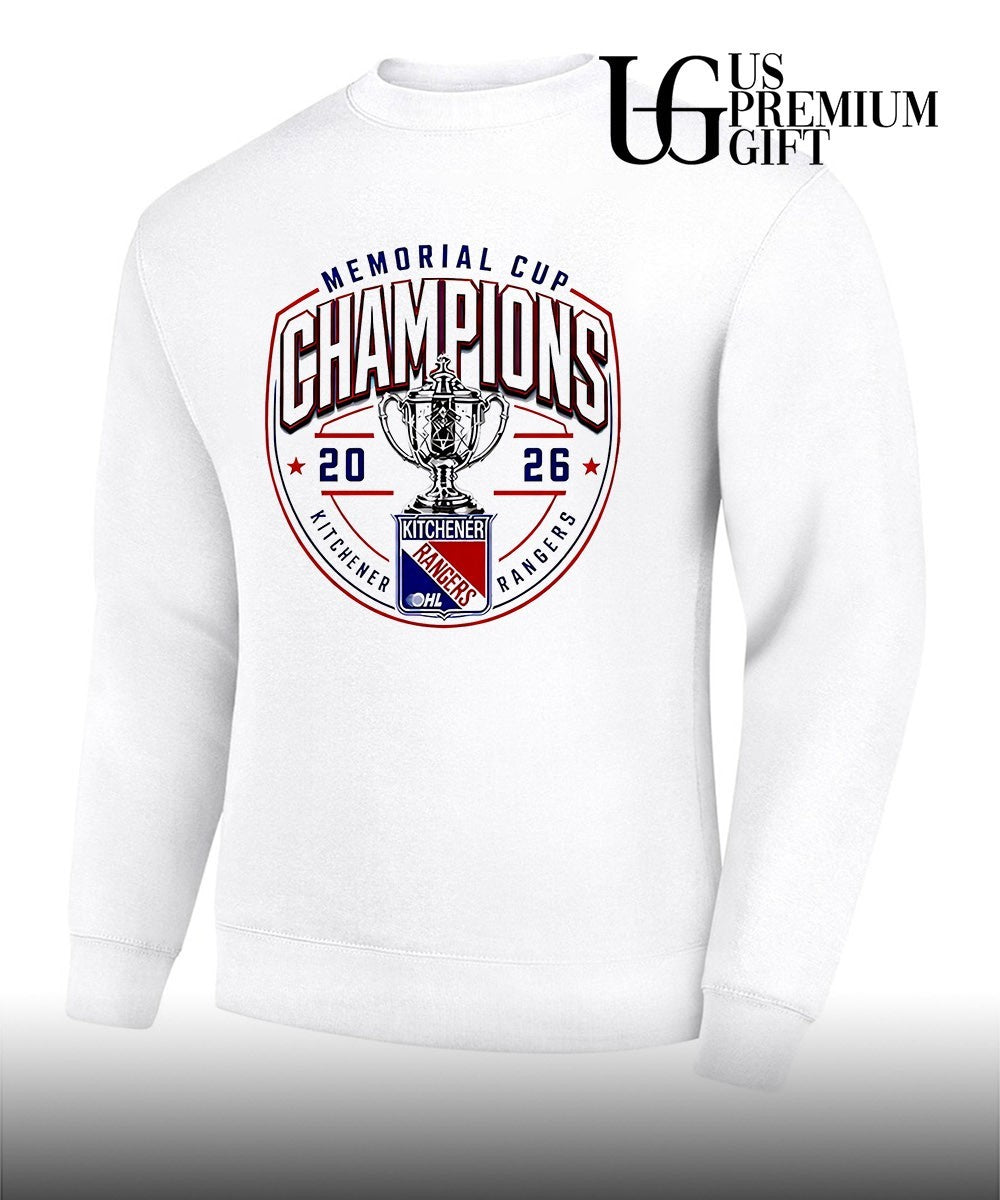 Kitchener Rangers 2026 Champions Memorial Cup logo shirt