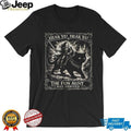 Knight Riding Giant Cat Hear Ye The Fun Aunt Has Arrived Shirt