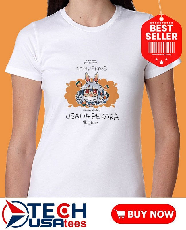 Konpekox3 Hololive Fantasy Usada Pekora shirt