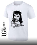 Jesus with gun fuck you you fucking fuck shirt