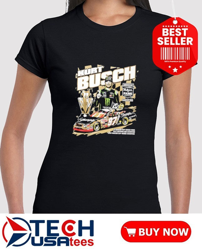 Kurt Busch Nascar Hall of Fame 2026 shirt
