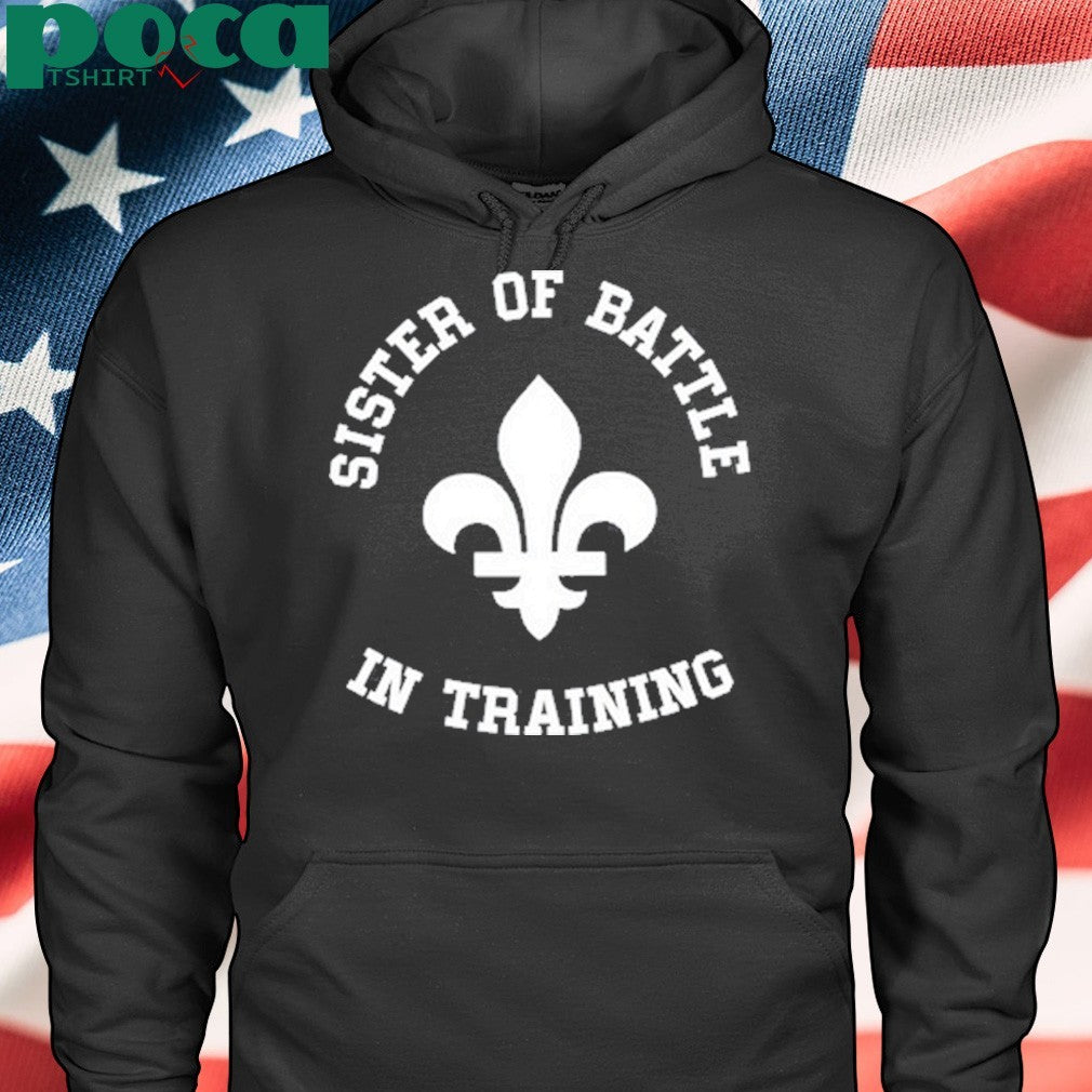 Kvwviiju Wearing Sister Of Battle In Training Shirt