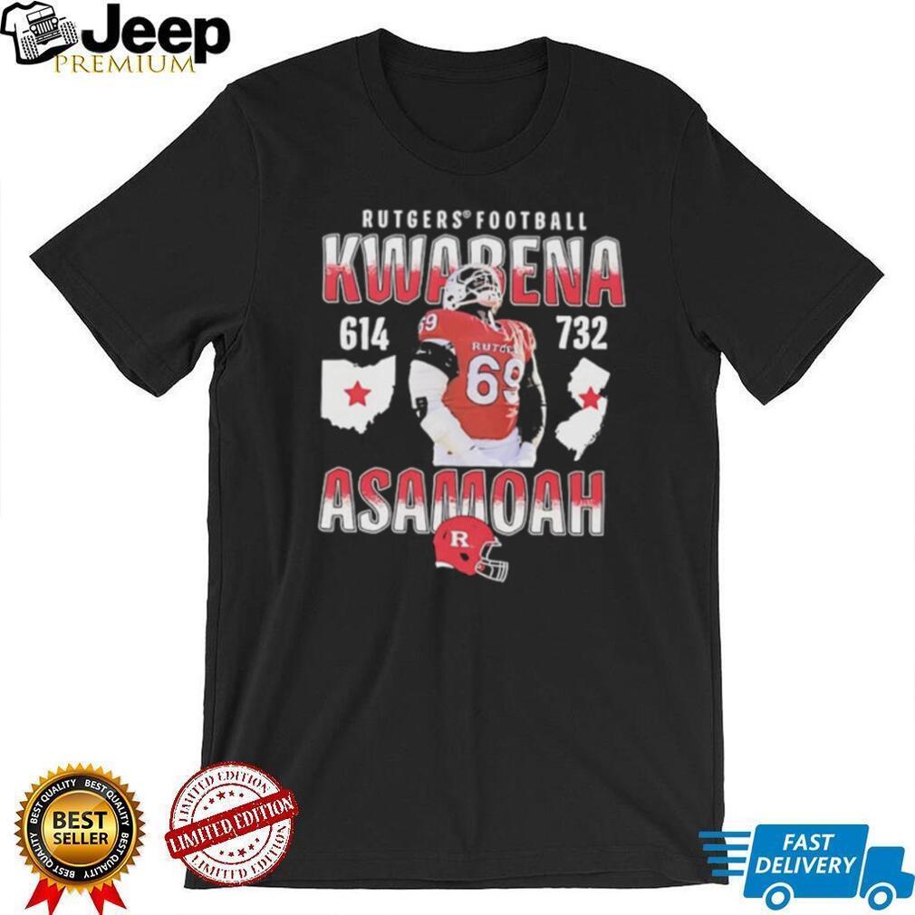 Kwabena Asamoah Rutgers Football vintage shirt