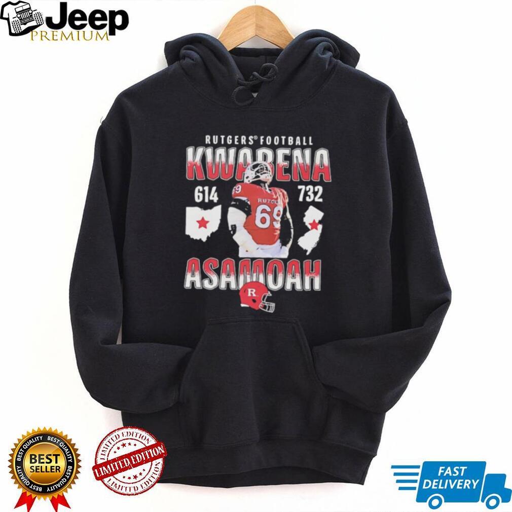 Kwabena Asamoah Rutgers Football vintage shirt