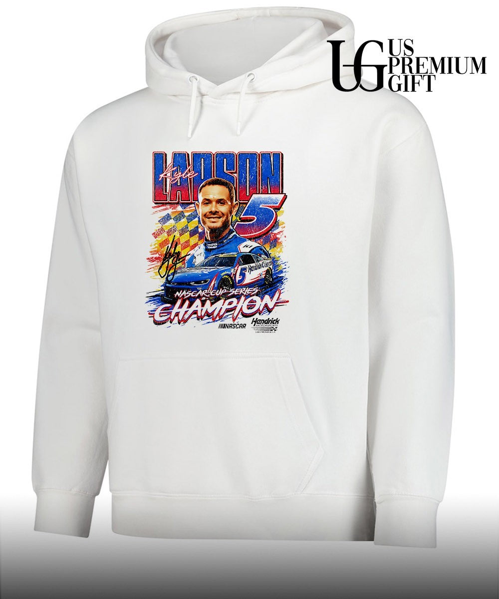 Kyle Larson Mad Engine Nascar Cup Series Champions signature shirt