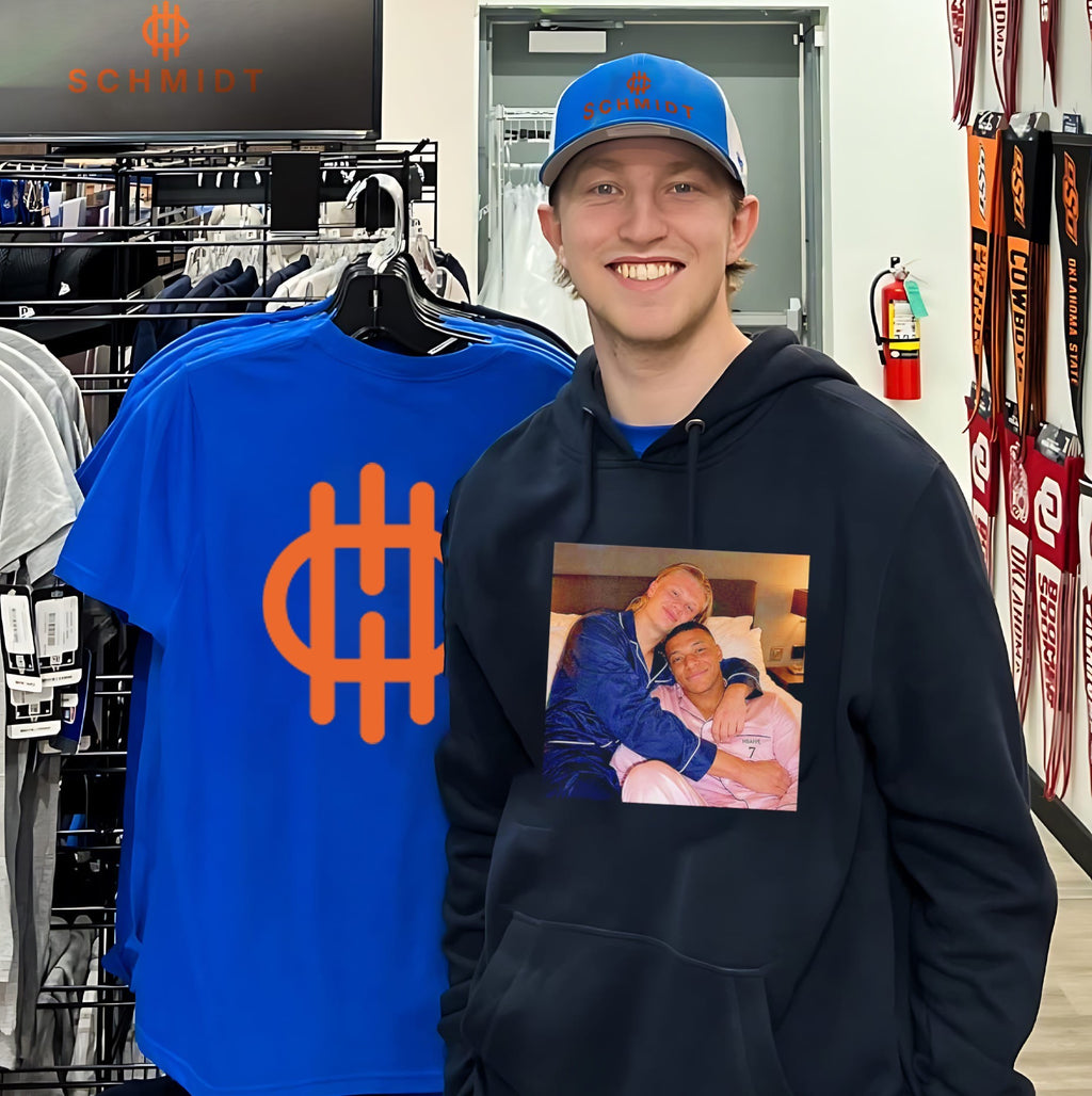 Kylian Mbappé and Erling Haaland Pajama Party shirt