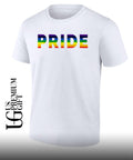 LGBTQ Pride Month Rainbow Lettering Print shirt