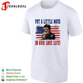 La Bamba Put A Little Mota In Our Love Life 4th Of July Funny Patriotic Freedom parody shirt