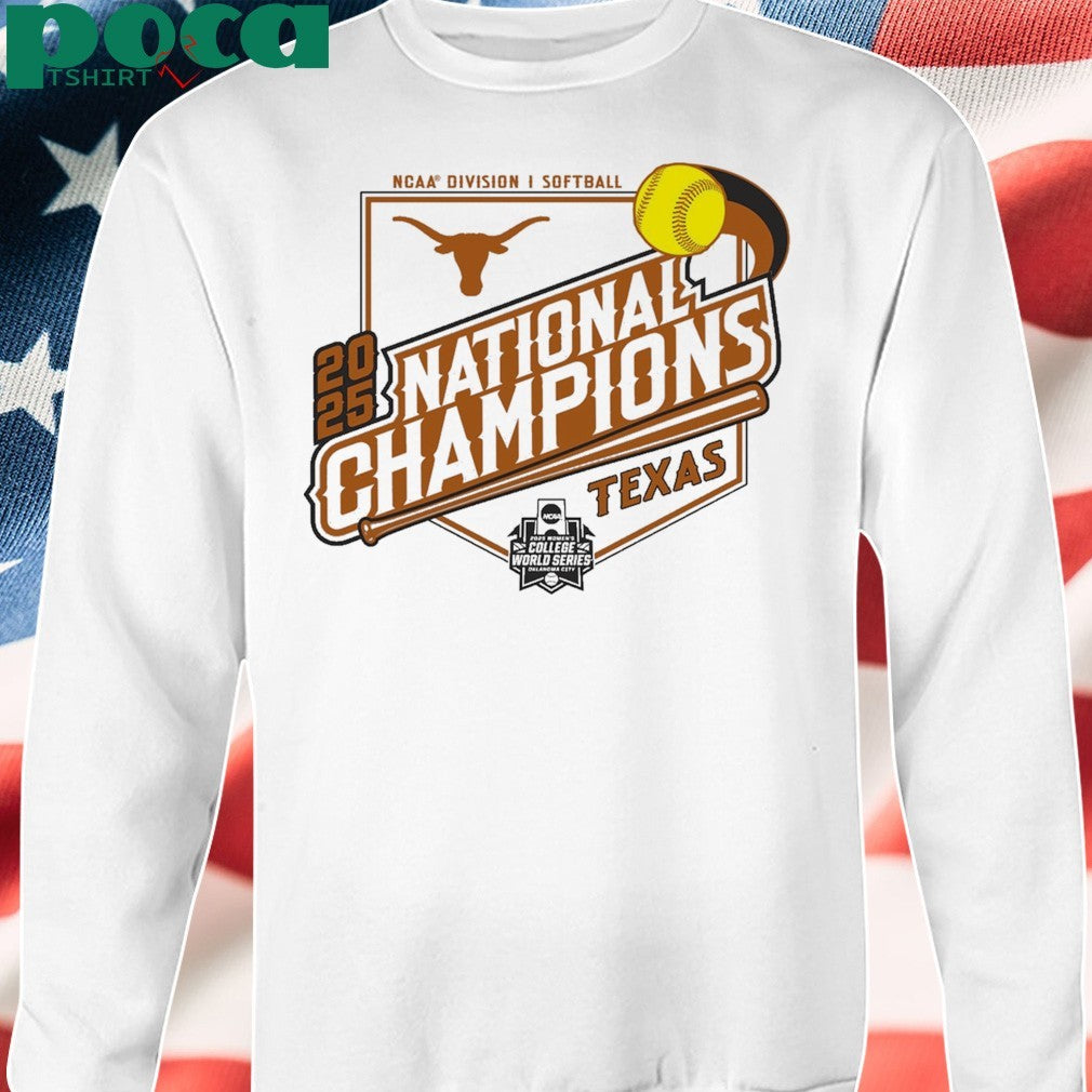 Ladies Texas Longhorns Women’s Softball 2025 National Champions Shirt