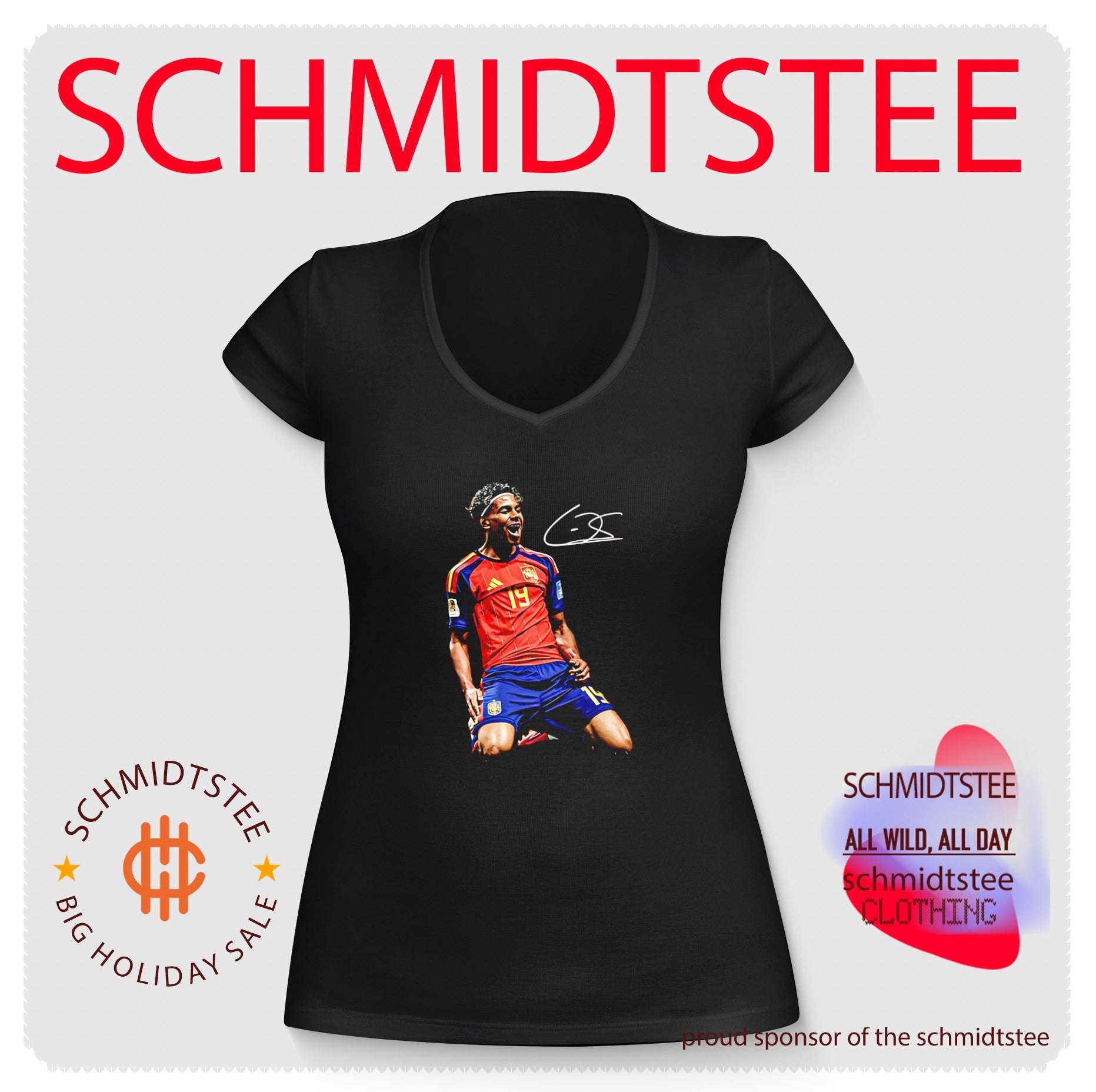 Lamine Yamal Spain National Football Team Portrait shirt