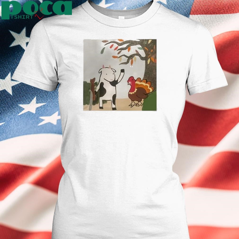 Leanbeefpatty Turkey Time Cow T Shirt