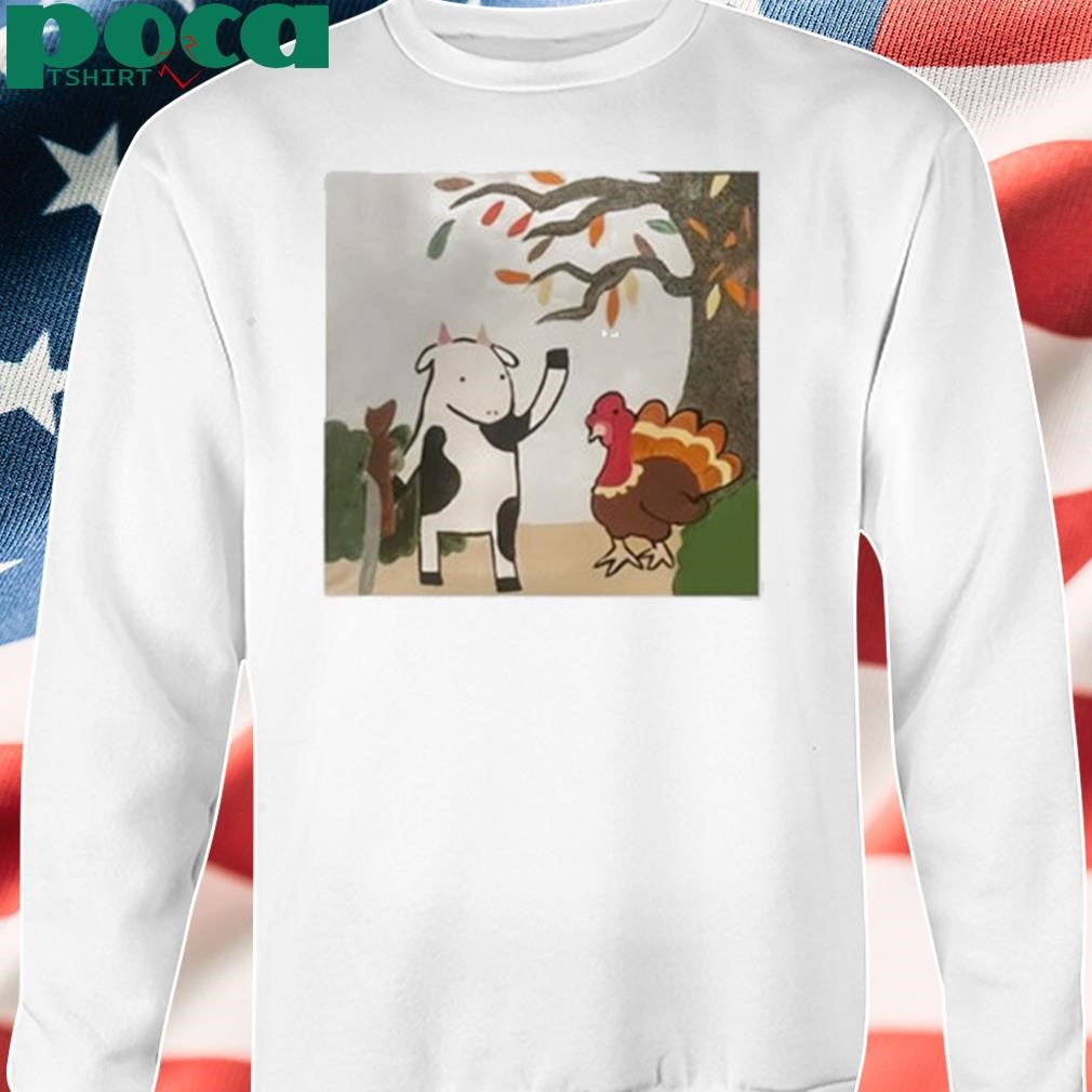 Leanbeefpatty Turkey Time Cow T Shirt