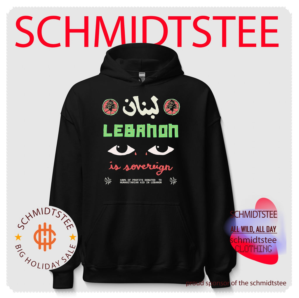 Lebanon in Sovereign 100% of profits donated to humanitarian aid in Lebanon shirt