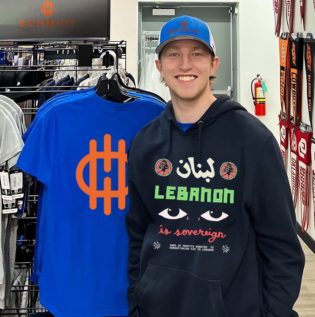 Lebanon in Sovereign 100% of profits donated to humanitarian aid in Lebanon shirt