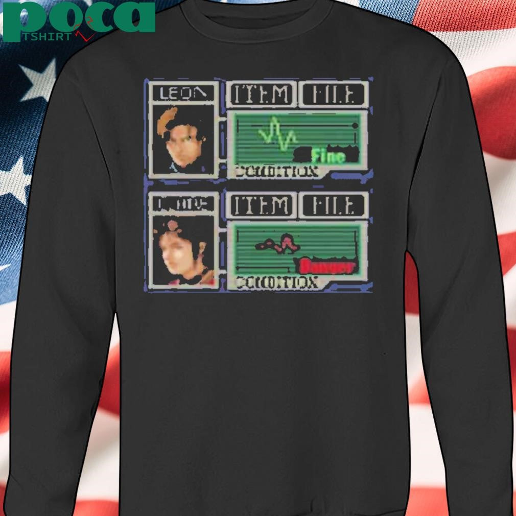 Leon Item File Claire Item File Condition Shirt
