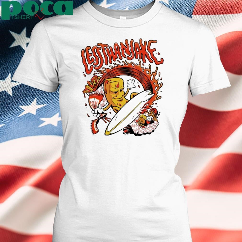 Less Than Jake Creme French Fry Guy New T-Shirt