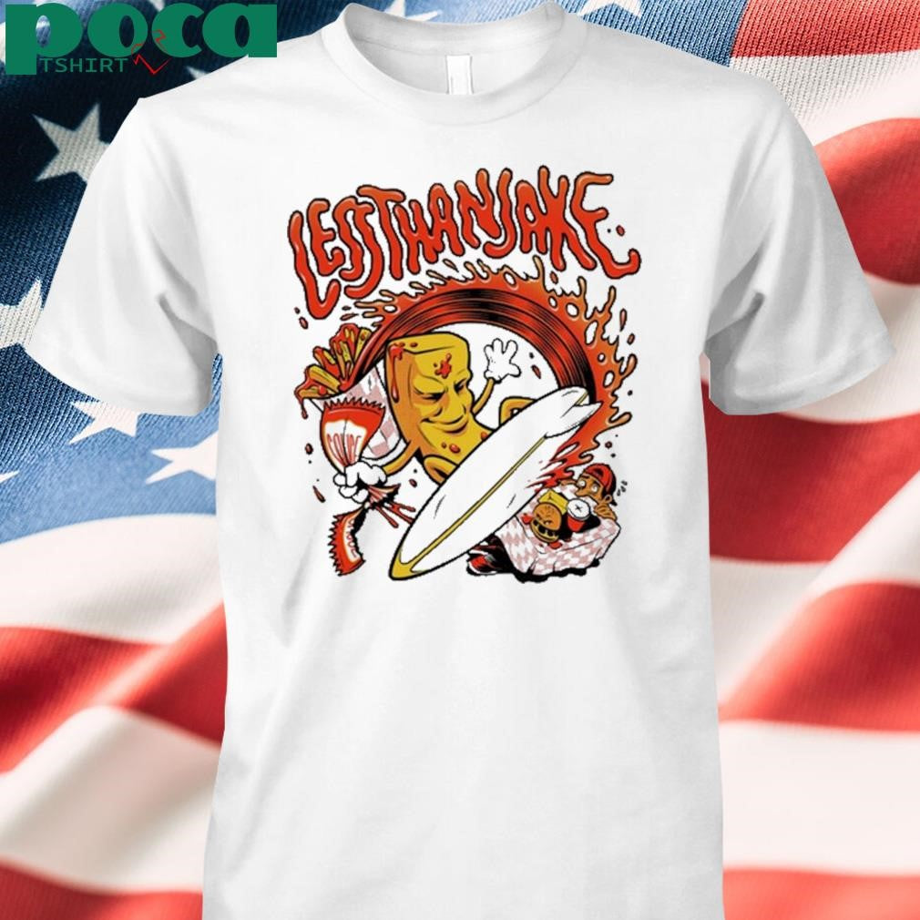 Less Than Jake Creme French Fry Guy New T-Shirt