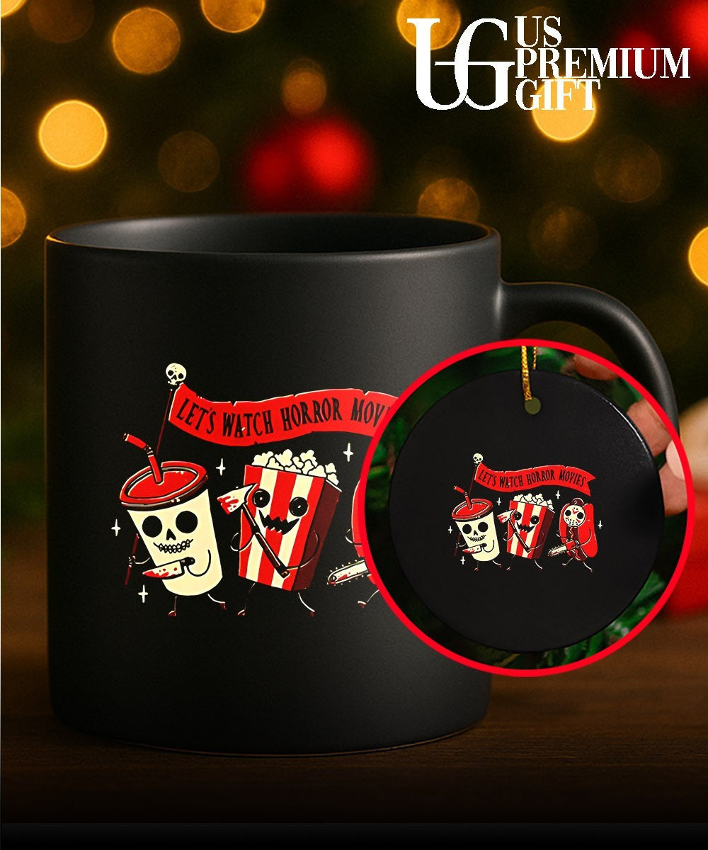 Let’s Watch Horror Movies funny shirt