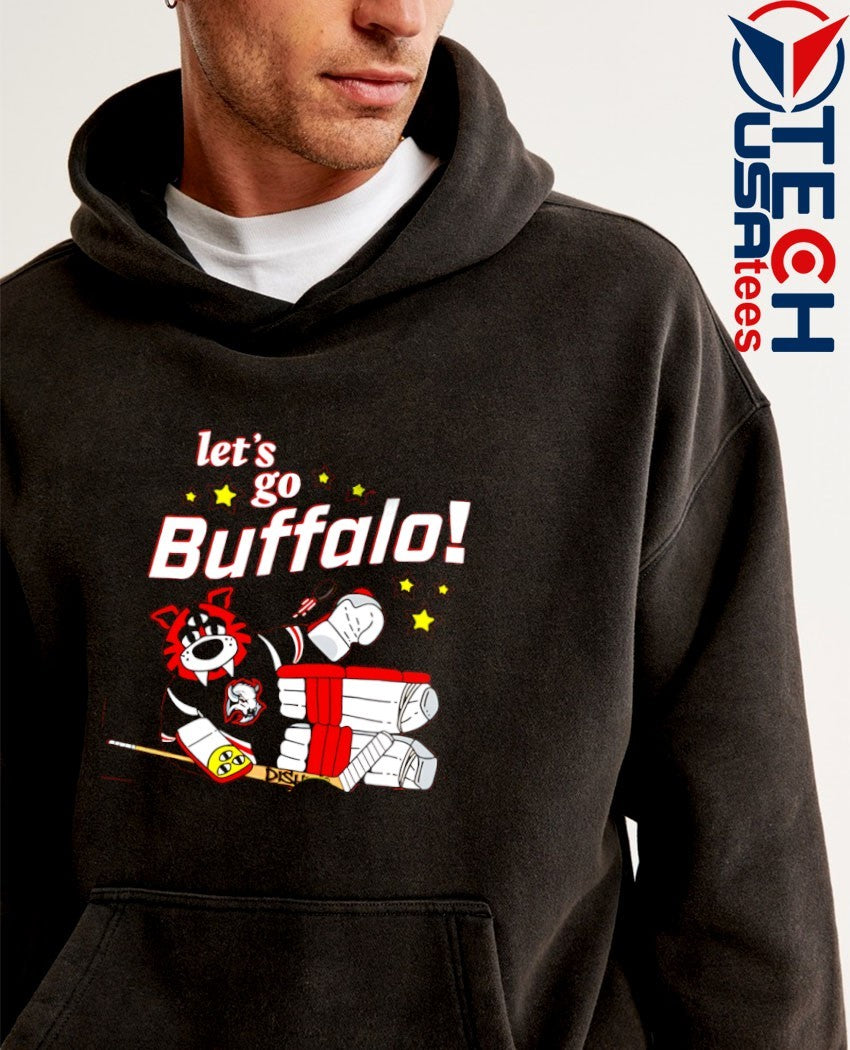 Let’s go Buffalo Sabres Hockey mascot shirt