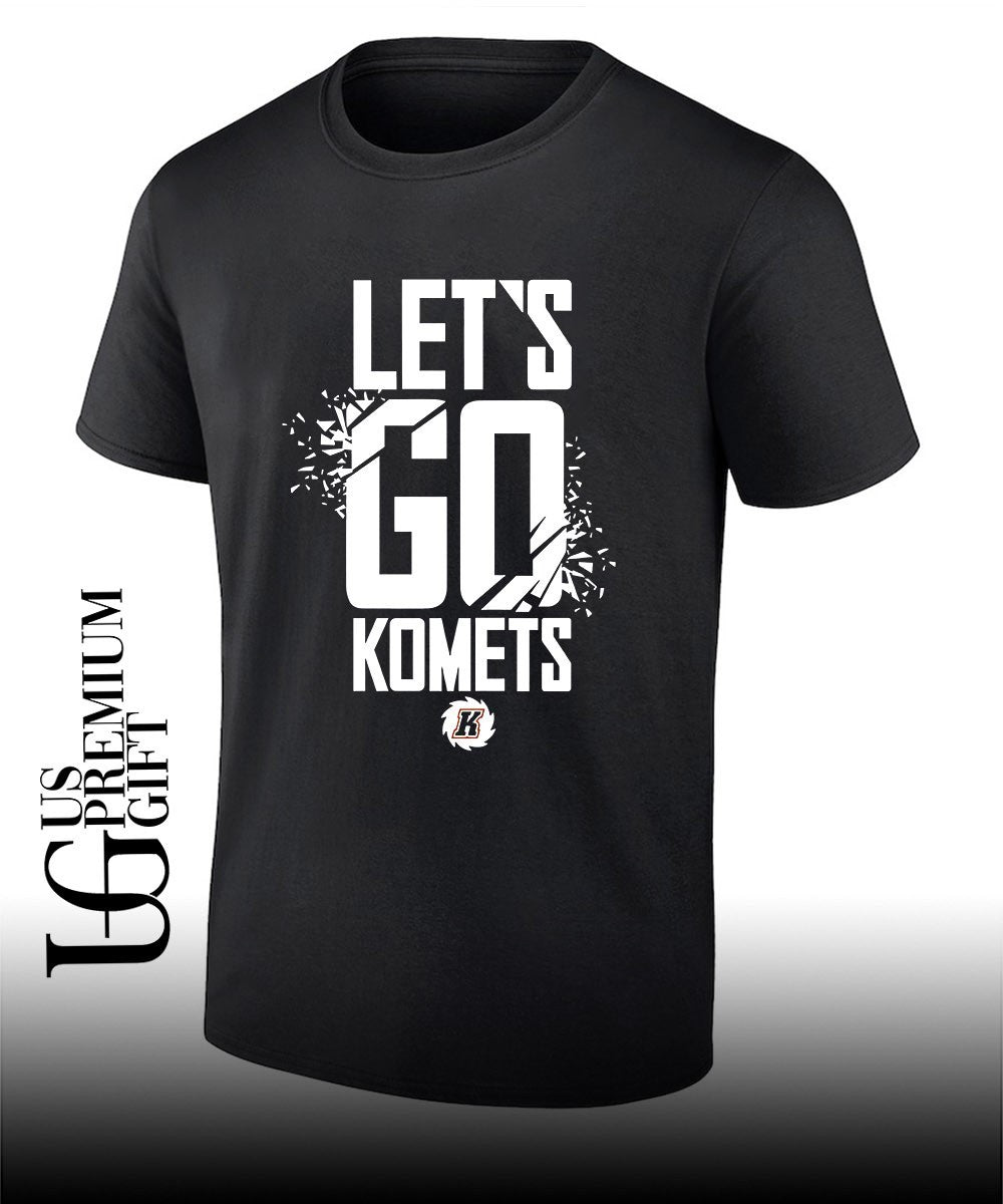 Let’s go Komets hockey team logo shirt