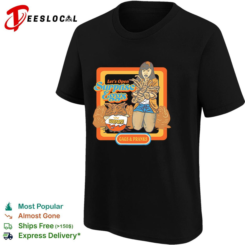 Let’s open surprise eggs crack open chaos shirt